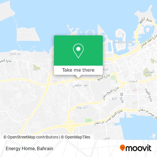 Energy Home map