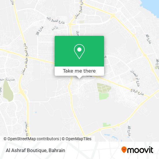 Al Ashraf Boutique map