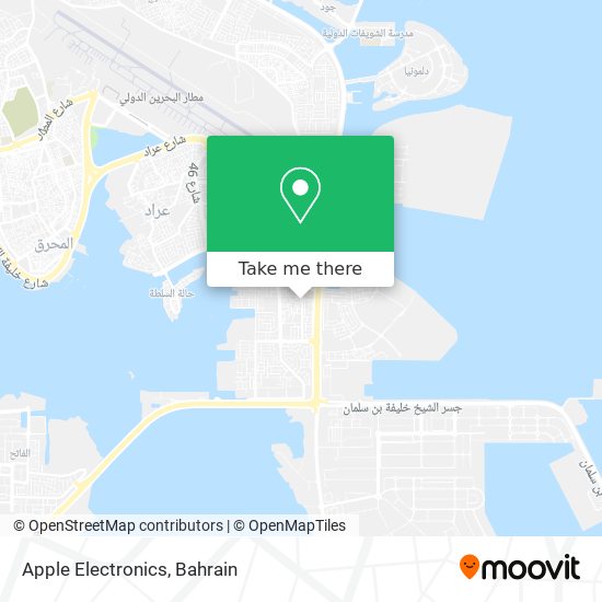 Apple Electronics map