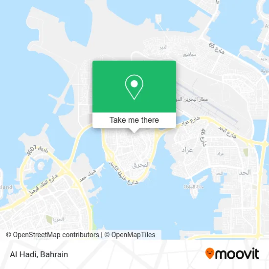 Al Hadi map