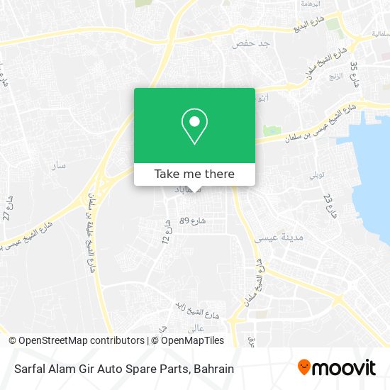 Sarfal Alam Gir Auto Spare Parts map