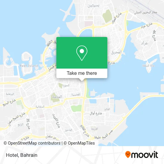 Hotel map