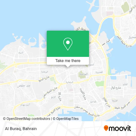 Al Buraq map