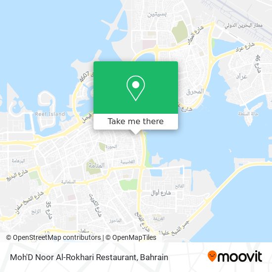 Moh'D Noor Al-Rokhari Restaurant map