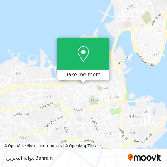 بوابة البحرين map
