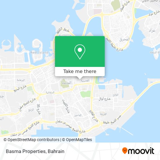 Basma Properties map