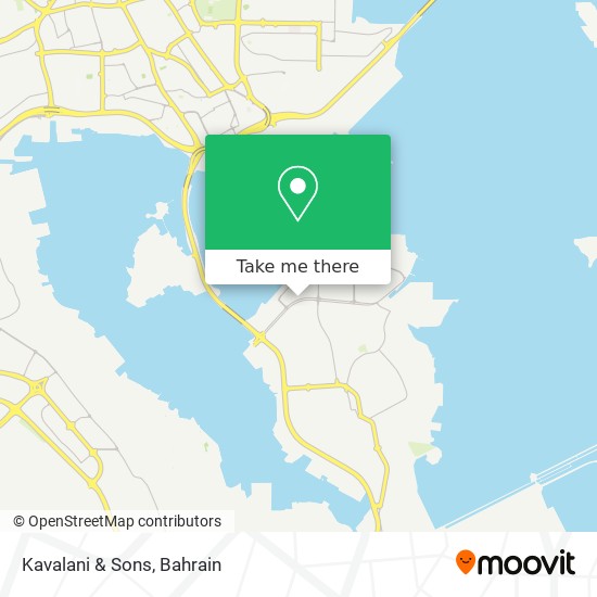 Kavalani & Sons map