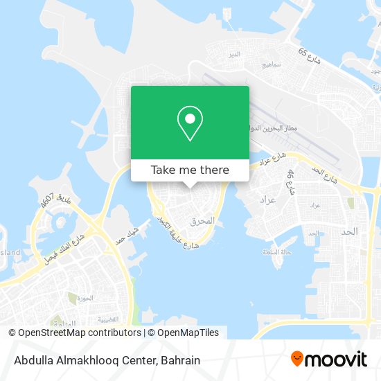 Abdulla Almakhlooq Center map