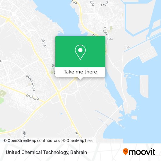 United Chemical Technology map