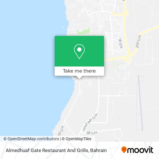Almedhuaf Gate Restaurant And Grills map