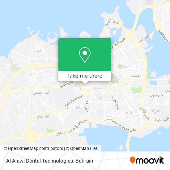 Al Alawi Dental Technologies map