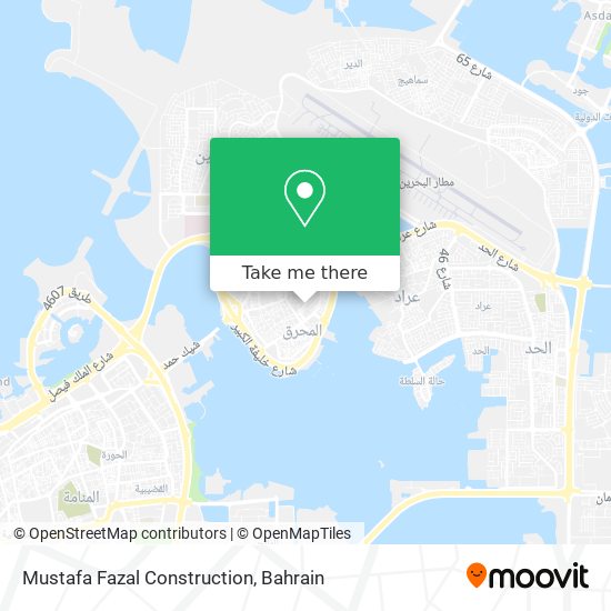 Mustafa Fazal Construction map