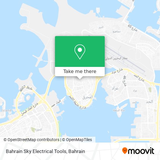 Bahrain Sky Electrical Tools map