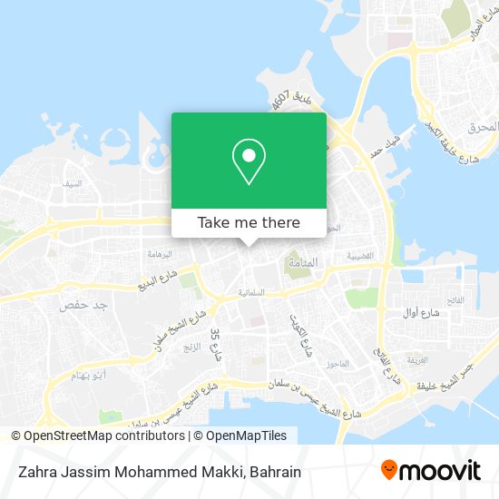 Zahra Jassim Mohammed Makki map