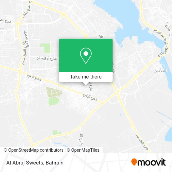 Al Abraj Sweets map