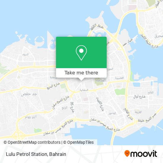 Lulu Petrol Station map