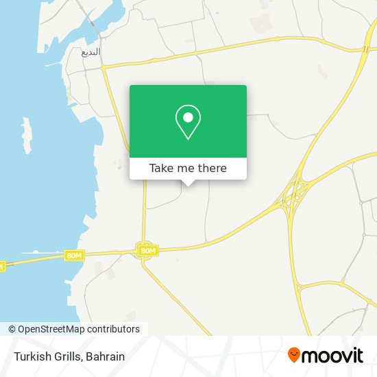 Turkish Grills map