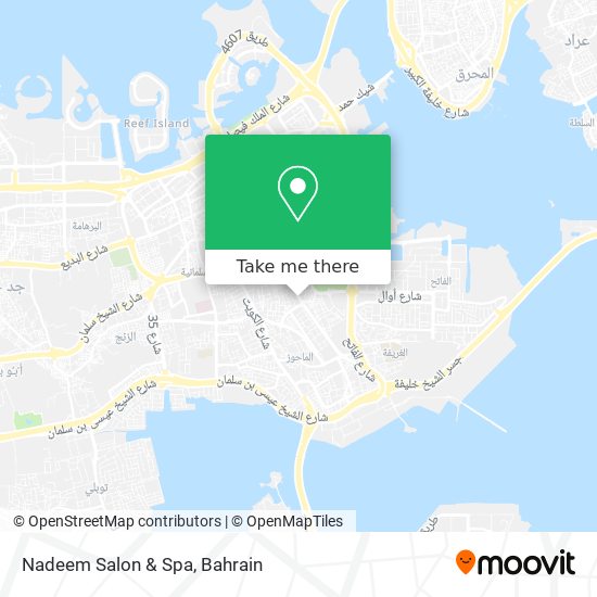 Nadeem Salon & Spa map