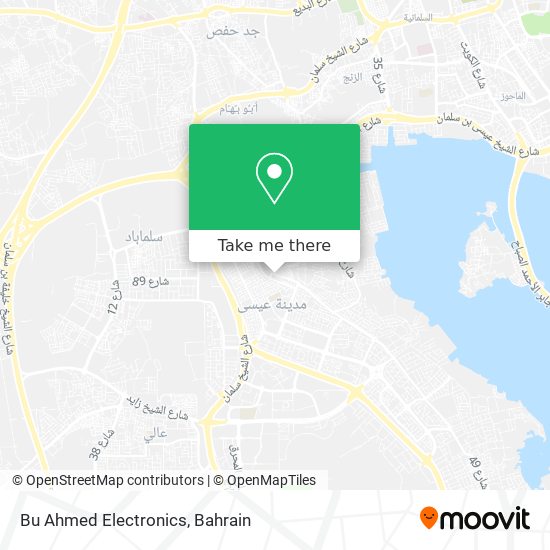 Bu Ahmed Electronics map