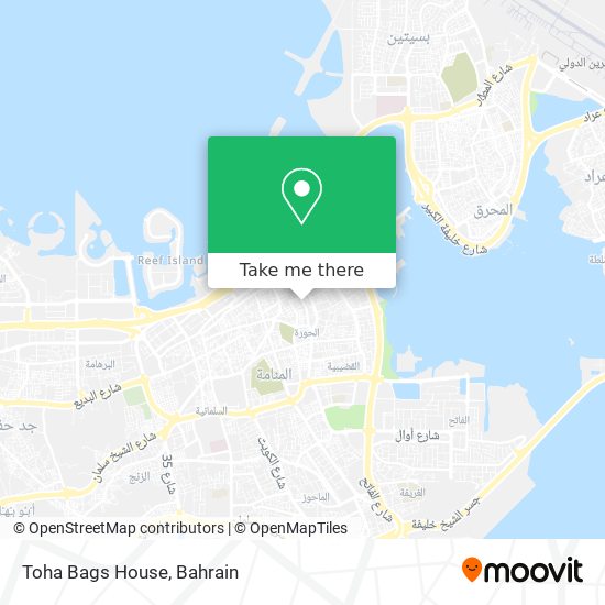 Toha Bags House map