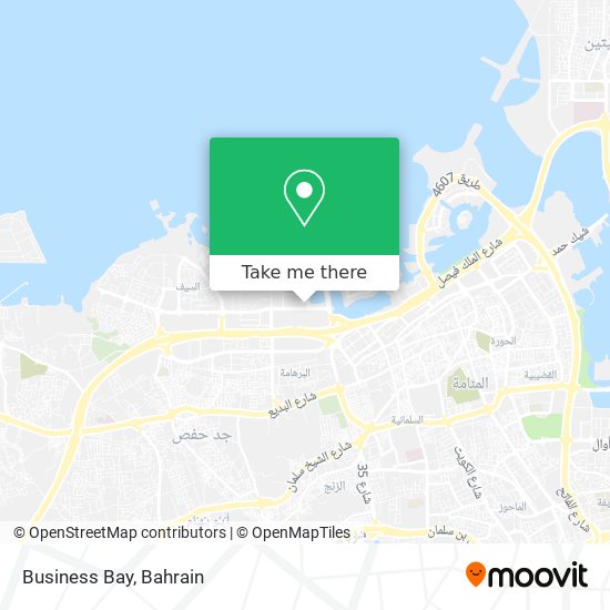 Business Bay map