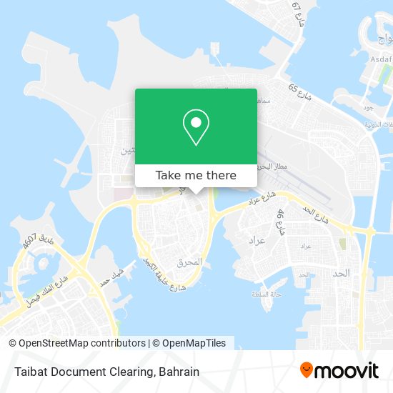 Taibat Document Clearing map