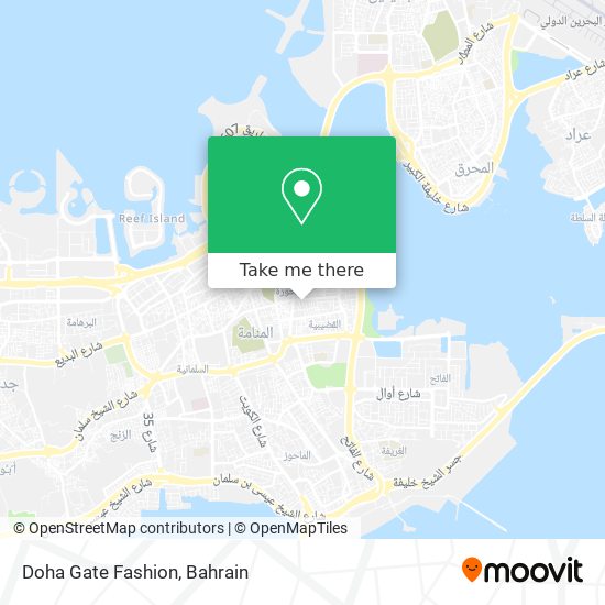 Doha Gate Fashion map