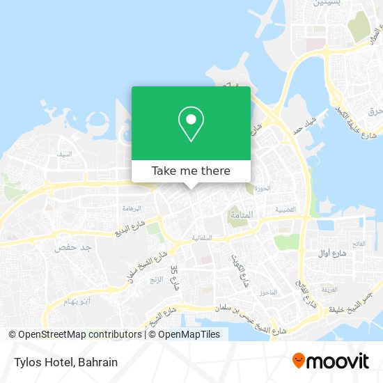 Tylos Hotel map