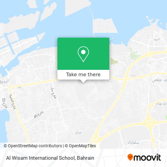 Al Wisam International School map