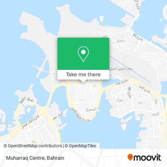 Muharraq Centre map