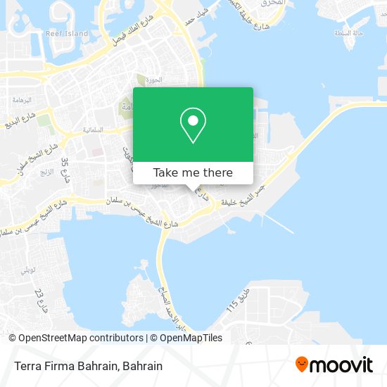 Terra Firma Bahrain map