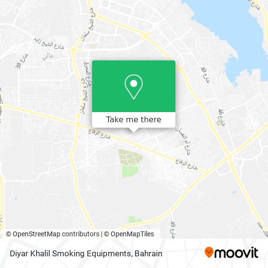 Diyar Khalil Smoking Equipments map