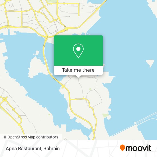 Apna Restaurant map