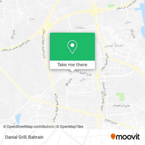 Danial Grill map