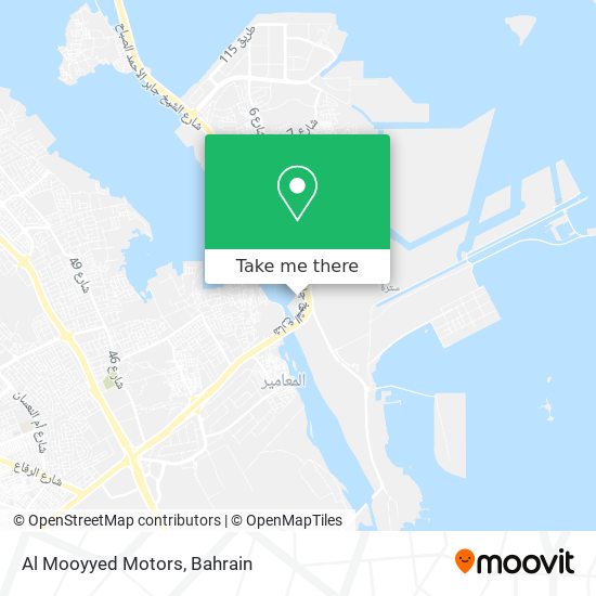 Al Mooyyed Motors map