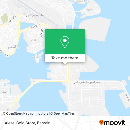 Alezel Cold Store map