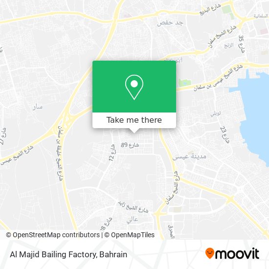 Al Majid Bailing Factory map