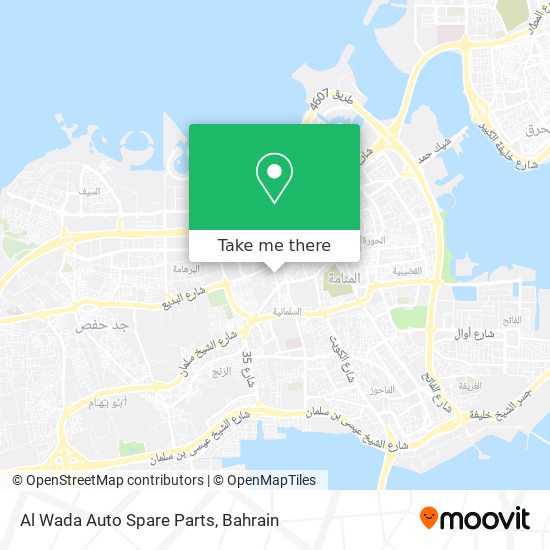 Al Wada Auto Spare Parts map