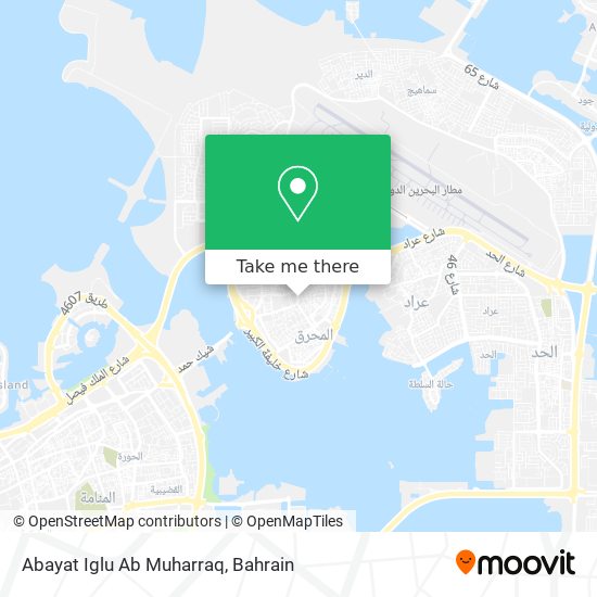 Abayat Iglu Ab Muharraq map
