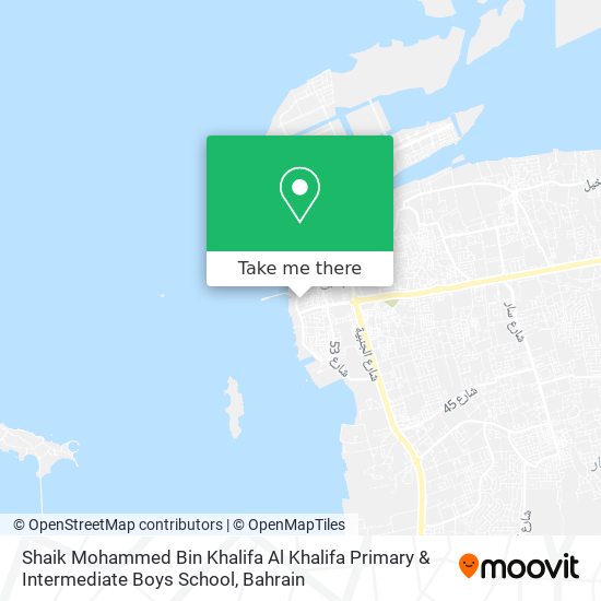 Shaik Mohammed Bin Khalifa Al Khalifa Primary & Intermediate Boys School map
