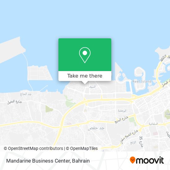 Mandarine Business Center map