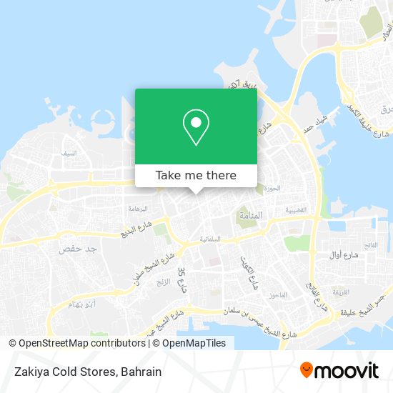 Zakiya Cold Stores map