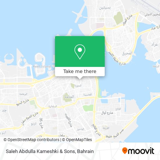 Saleh Abdulla Kameshki & Sons map