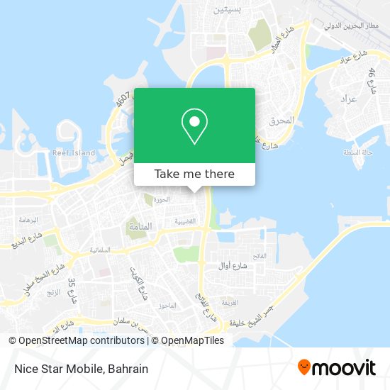 Nice Star Mobile map