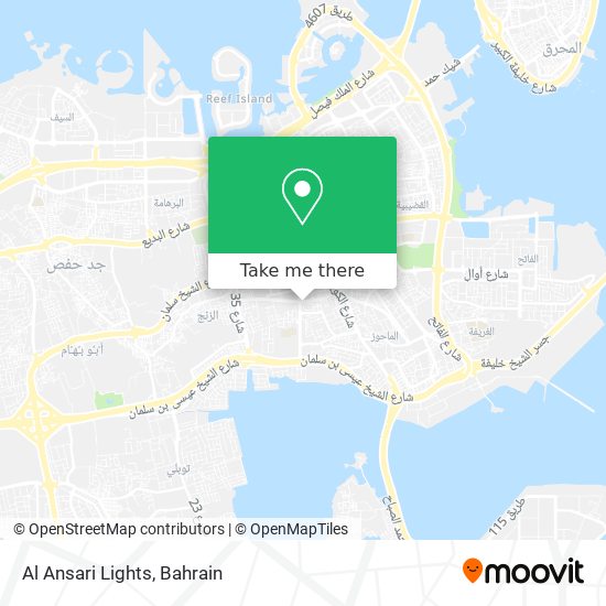 Al Ansari Lights map