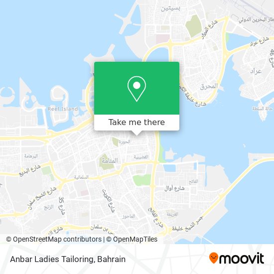 Anbar Ladies Tailoring map