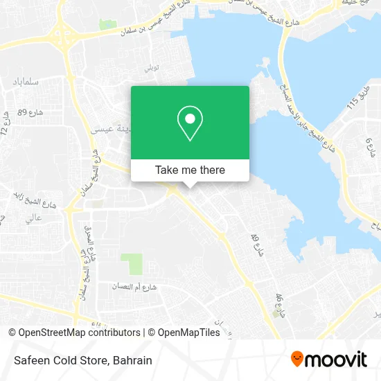 Safeen Cold Store map