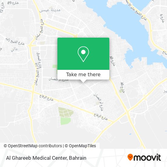 Al Ghareeb Medical Center map