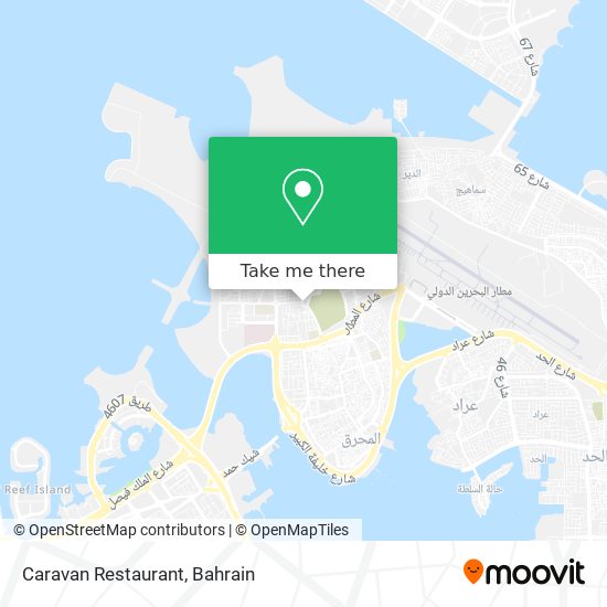 Caravan Restaurant map