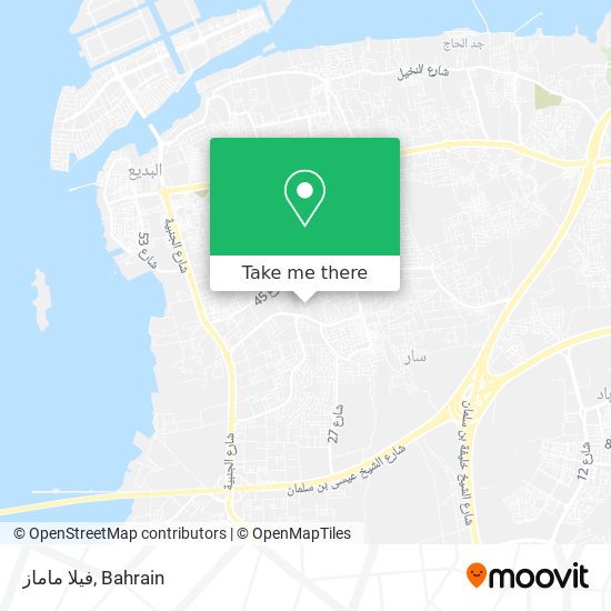 فيلا ماماز map